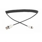  - REXANT USB кабель универсальный microUSB шнур витой 1,5М черный (18-4300)
