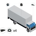  - IPTRONIC Комплект видеонаблюдения для грузового транспорта под ПП №969 (офлайн HDD+SD)