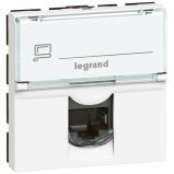 Legrand Mosaic Розетка RJ45 UTP кат6 1мод. бел. (076561)