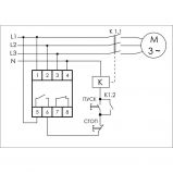 Реле контроля наличия и чередования фаз CKF-BT (монтаж на DIN-рейке 35мм; микропроцессорный; регулировка порога отключения и времени отключения; контроль верхнего и нижнего значений напряжения; 3х400/230+N 2х8А 1Z 1R IP20) F&F EA04.002.004