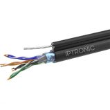 IPTRONIC IPT-P-UTP 5e 4x2x0,51 Cu PE Out. T-FG8 (трос) 305м