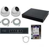 IPTRONIC IP Dome Квартира 2Tb Kit 2-1