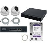 IPTRONIC IP Dome Квартира 4Tb Kit 2-1