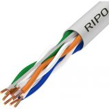 UTP 4 CAT5E 24AWG Cu Ripo Plus, 2x305м.,Fluke test. PVC